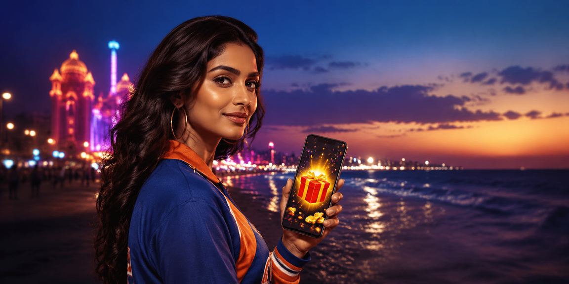 Marina Beach cricket betting at Chennai with vibrant city lights