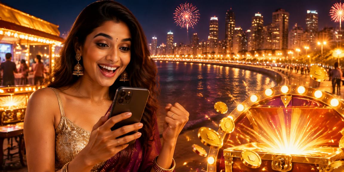Mobile payment options at Mumbai Marine Drive night market